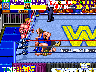 WWF WrestleFest (US bootleg) Screenshot 1